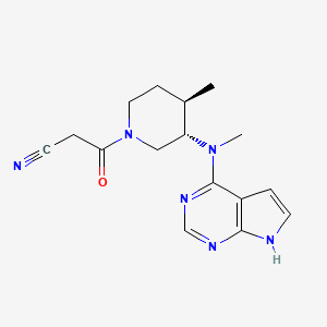 molecular formula C16H20N6O B1663571 (3S,4R)-Tofacitinib CAS No. 1092578-48-7