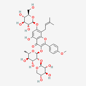 molecular formula C38H48O19 B1663572 Epimedin B CAS No. 110623-73-9