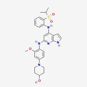 molecular formula C28H33N5O4S B1663578 Mps1-IN-1 CAS No. 1125593-20-5