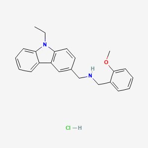 molecular formula C₂₃H₂₅ClN₂O B1663589 HLCL-61 hydrochloride CAS No. 1158279-20-9