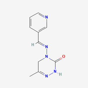 molecular formula C10H11N5O B1663596 Pymetrozine CAS No. 123312-89-0
