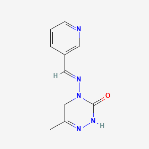 molecular formula C10H11N5O B1663596 Pymetrozin CAS No. 123312-89-0