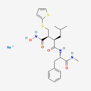 molecular formula C23H31N3NaO4S2 B1663602 Batimastat (sodium salt) CAS No. 130464-84-5