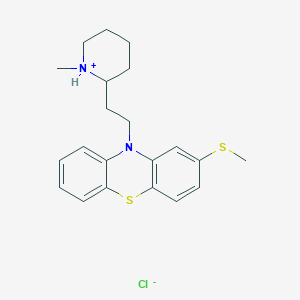 molecular formula C21H27ClN2S2 B1663604 Thioridazine Hydrochloride CAS No. 130-61-0