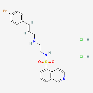 molecular formula C20H22BrCl2N3O2S B1663607 H-89 二盐酸盐 CAS No. 130964-39-5