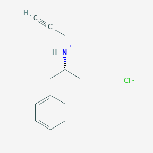 molecular formula C13H18ClN B1663614 Selegiline Hydrochloride CAS No. 14611-52-0