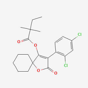 molecular formula C21H24Cl2O4 B1663620 Spirodiclofen CAS No. 148477-71-8