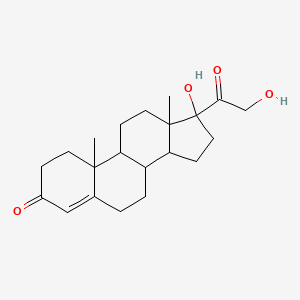 molecular formula C21H30O4 B1663625 Cortexolone CAS No. 152-58-9