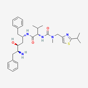 molecular formula C32H45N5O3S B1663632 Ritonavir metabolite CAS No. 176655-55-3