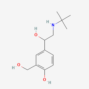 molecular formula C13H21NO3 B1663637 Salbutamol CAS No. 18559-94-9