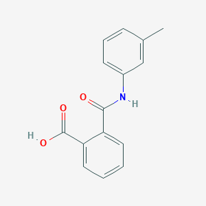 molecular formula C15H13NO3 B166364 3'-Methylphthalanilic acid CAS No. 85-72-3