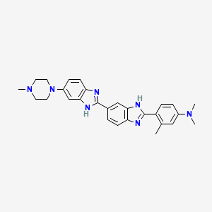 molecular formula C28H31N7 B1663641 Methylproamine CAS No. 188247-01-0