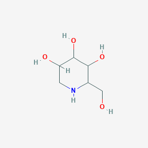 molecular formula C6H13NO4 B1663644 Deoxynojirimycin CAS No. 19130-96-2