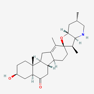 molecular formula C27H41NO3 B1663649 Peimisine CAS No. 19773-24-1
