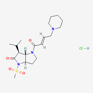 molecular formula C19H32ClN3O4S B1663650 GW311616 hydrochloride CAS No. 197890-44-1