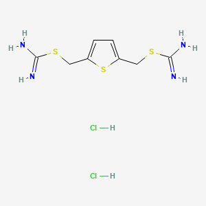 molecular formula C8H14Cl2N4S3 B1663655 TPT-260 Dihydrochloride CAS No. 2076-91-7