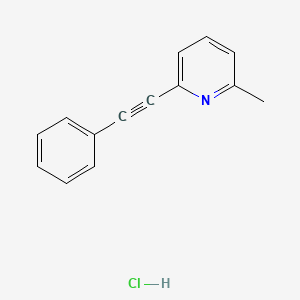 B1663657 MPEP hydrochloride CAS No. 219911-35-0