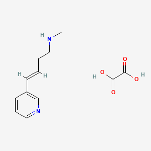 molecular formula C12H16N2O4 B1663659 RJR-2403 oxalate CAS No. 220662-95-3
