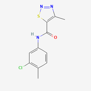 molecular formula C11H10ClN3OS B1663663 Tiadinil CAS No. 223580-51-6