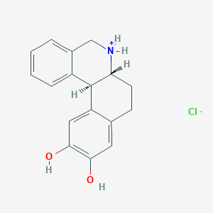 molecular formula C17H18ClNO2 B1663673 Dihydrexidine hydrochloride CAS No. 158704-02-0