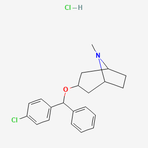 molecular formula C21H25Cl2NO B1663676 3-CPMT CAS No. 14008-79-8