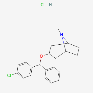 3alpha-[(4-Chlorophenyl)phenylmethoxy]tropane hydrochloride