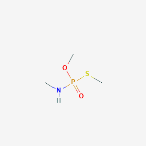 molecular formula C3H10NO2PS B166368 N-Methyl-methamidophos CAS No. 28167-49-9