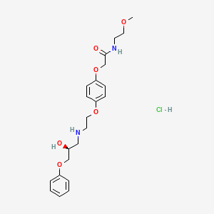 molecular formula C22H31ClN2O6 B1663680 ZD-7114 hydrochloride CAS No. 129689-28-7