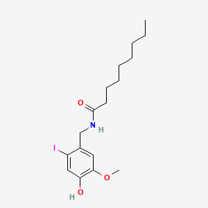 molecular formula C17H26INO3 B1663689 6-Iodonordihydrocapsaicin CAS No. 859171-97-4