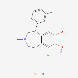 molecular formula C18H21BrClNO2 B1663693 SKF 83959 hydrobromide CAS No. 67287-95-0