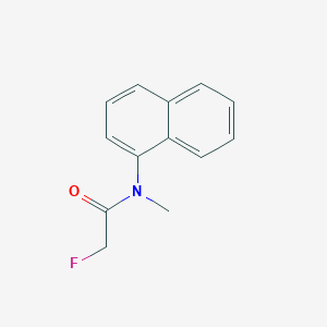 molecular formula C13H12FNO B166370 Mnaf CAS No. 5903-13-9