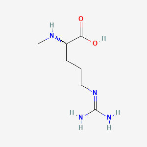 molecular formula C7H16N4O2 B1663711 N2-Methyl-L-arginine CAS No. 2480-28-6