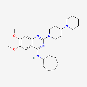 molecular formula C27H41N5O2 B1663713 C-021 