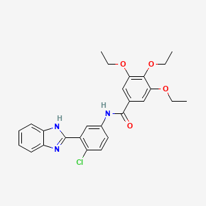 molecular formula C26H26ClN3O4 B1663717 Sant-2 CAS No. 329196-48-7