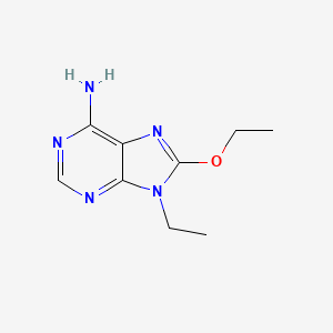 molecular formula C9H13N5O B1663730 ANR94 CAS No. 634924-89-3