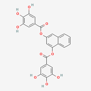 molecular formula C24H16O10 B1663738 UCM05 