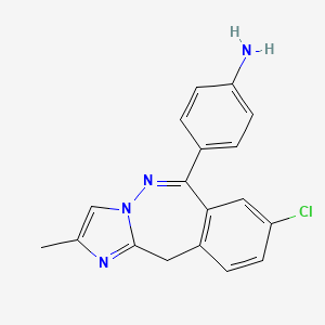 molecular formula C18H17Cl3N4 B1663748 Gyki 47261 dihydrochloride CAS No. 220445-20-5