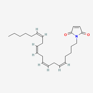 molecular formula C24H35NO2 B1663754 N-Arachidonylmaleimide CAS No. 876305-42-9