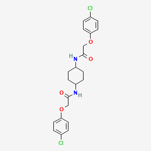 molecular formula C22H24Cl2N2O4 B1663759 Isrib CAS No. 548470-11-7