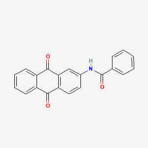 molecular formula C21H13NO3 B1663779 SSAA09E3 CAS No. 52869-18-8