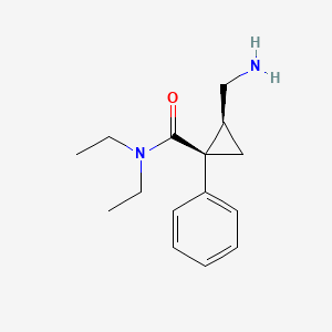 molecular formula C15H22N2O B1663801 Milnacipran CAS No. 96847-55-1
