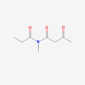 N-Methyl-3-oxo-N-propanylbutanamide