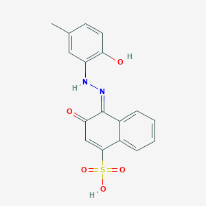 molecular formula C₁₇H₁₄N₂O₅S B1663819 Calmagite CAS No. 3147-14-6