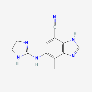 molecular formula C12H12N6 B1663826 AR-08 