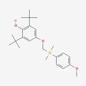 molecular formula C₂₄H₃₆O₃Si B1663831 Ldl-IN-3 CAS No. 180908-67-2
