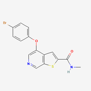 molecular formula C₁₅H₁₁BrN₂O₂S B1663833 Cam-IN-1 CAS No. 251994-14-6