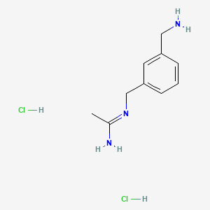 molecular formula C₁₀H₁₇Cl₂N₃ B1663835 1400W 二盐酸盐 CAS No. 214358-33-5
