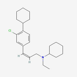 molecular formula C23H34ClN B1663840 SR-31747 free base CAS No. 132173-06-9