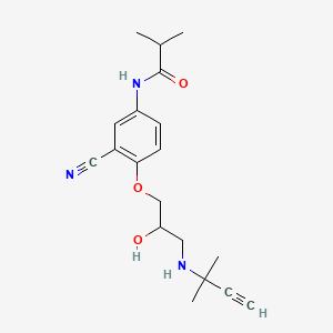 molecular formula C19H25N3O3 B1663841 Ko-3290 CAS No. 79848-61-6