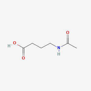 molecular formula C6H11NO3 B1663854 4-Acetamidobutyric acid CAS No. 3025-96-5